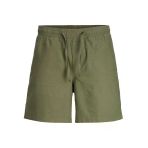 Jack&Jones Plus Erkek Keten Şort - Minimalist & Rahat Yazlık