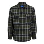 Jack&jones Rahat Kesim Uzun Kollu Haki Erkek Gömlek 12245681