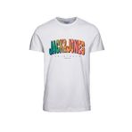 Jack&Jones Sıfır Yaka Baskılı Beyaz Erkek T-Shirt 12238135