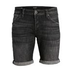 Jack&Jones Siyah Erkek Kot Şort 12226239 2XL