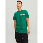 Jack&Jones Spirit Logo Erkek Yeşil Bisiklet Yaka Tişört
