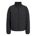 Jack&Jones State Packable Puffer Colar Erkek Siyah Dik Yaka Mont, M