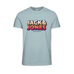 Jack&Jones Tone Erkek Mavi Bisiklet Yaka Tişört