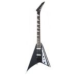 Jackson 2910137572 JS Series Rhoads JS32 Elektro Gitar (Black with White Bevels) | Amaranth Klavye, Köpekbalığı Dişi İşl