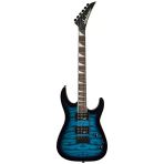 Jackson 2910211586 Js20 Dinky Dkq 2Pt Elektro Gitar (Transparent Blue Burst) | Egzotik Klavye Mavi Burst Cila Ve 2-Noktalı Tremolo
