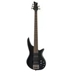 Jackson 2919005568 JS Spectra Bass JS3V 5 Telli Bas Gitar (Satin Black) | 5 Telli Mat Siyah Bas HiMass Köprü ve Çok Yönl