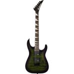 Jackson JS Dinky Arch Top JS32Q DKA HT Amaranth Klavye Transparent Green Burst Elektro Gitar