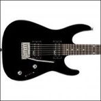 Jackson JS11 Dinky 2-Point Tremolo RW Gloss Black Elektro Gitar