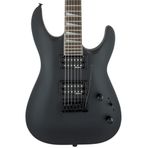 Jackson JS22 Dinky Arch Top 2-Point Tremolo Satin Black - Amaranth Elektro Gitar