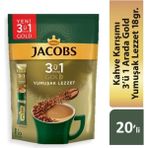 Jacobs 3'ü 1 Arada Gold Yumuşak İçim Karışım Kahve 120'li ( 10 x 2 paket ) - 20 Adet