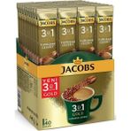 Jacobs 3'ü 1 Arada Gold Yumuşak İçim Karışım Kahve 40'lı Kutu - 18 gr - Cafe Crema
