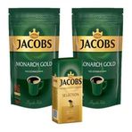 Jacobs 400 gr Monarch Gold Kahve + 250 gr Selection Filtre Kahve