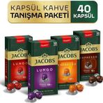 Jacobs Kapsül Kahve Tanışma Paketi Karma 40 lı