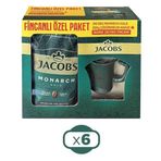 Jacobs Monarch Gold 200 gr Ikonik Jacobs Fincanlı Set x 6 Adet