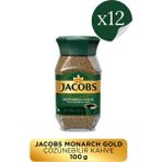 Jacobs Monarch Gold Cam Kavanoz Granül Kahve 100 gr X 12 Adet