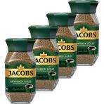 Jacobs Monarch Gold Cam Kavanoz Granül Kahve 100 gr X 4 Adet