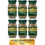 Jacobs Monarch Gold Cam Kavanoz Granül Kahve 100 gram X 6 Adet