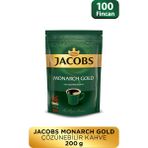 Jacobs Monarch Gold Yumuşak Lezzetli Granül Kahve 200 gr Türkiye Menşeli Çözünür