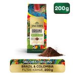 Jacobs Origins Brazil & Colombia Filtre Kahve 200gr