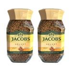 Jacobs Velvet Gold Çözünebilir Kahve, 100 gr, 2 Adet