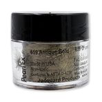 Jacquard Pearl Ex pigment tozu, 3 g, antik altın, epoksi reçine, sulu boya, kaligrafi mürekkebi ve kil için gevşek mika tozu, epoksi reçine boyası