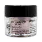 Jacquard Pearl Ex pigment tozu, 3 g, girişim moru, epoksi reçine, sulu boya, kaligrafi mürekkebi ve kil için gevşek mika tozu, epoksi reçine boyası