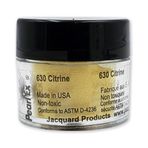 Jacquard Pearl Ex pigment tozu, 3 g, sitrin, epoksi reçine, sulu boya, kaligrafi mürekkebi ve kil için gevşek mika tozu, epoksi reçine boyası
