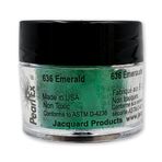 Jacquard Pearl Ex pigment tozu, 3 g, zümrüt, epoksi reçine için gevşek mika tozu, sulu boya, kaligrafi mürekkebi ve kil, epoksi pigment tozu, epoksi reçine boyası