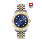 Jacques Du Manoir JWG04208 SELLITA SW200-1 Mavi Inspiration Otomatik Mekanizmalı Erkek Kol Saati
