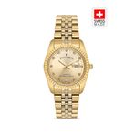 Jacques Du Manoir JWL04109 Inspiration Sellita SW100 25 Jewels Otomatik Mekanizmalı Swiss Made Kadın Kol Saati