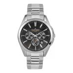 Jacques Lemans Derby Jl.1-1945.1D Quartz Çelik Gri Siyah Kadran 10 Atm 42 Mm Erkek Kol Saati