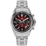 Jacques Lemans Liverpool JL.1-2117ZQ Quartz Çelik Gri Bordo Kadran 20 Atm 44 mm Erkek Kol Saati - tek ebat