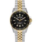 Jacques Lemans Liverpool Jl.1-2205N Quartz Çelik Altın/Gri Siyah Kadran 20 Atm 41 Mm Erkek Kol Saati