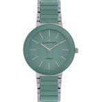 Jacques Lemans Monaco 42-7Zc Quartz Çelik+Seramik Yeşil 10 Atm 34 Mm Kadın Kol Saati