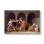 Jacques Louis David - Horas Kardeşlerin Yemini Tablosu 125 x 80