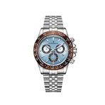 Jacques Philippe JPQGC7113X6SBBR Metalik Gri Çelik Erkek Kol Saati