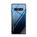 Jacyren Galaxy S10 kılıfı, S10 Plus cep telefonu kılıfı, sertleştirilmiş cam arka tarafı yumuşak TPU silikon çerçeveli koruyucu kılıf, renk geçişli renkli kılıf Samsung Galaxy S10E için koruyucu kılıf, 7, Galaxy S10 Plus