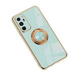 Jacyren Huawei P20 Pro Cep Telefonu Kılıfı Huawei P20 Pro Koruyucu Kılıf, Kılıf Mıknatıslı Araç Tutucu Ultra İnce Silikon Kılıf 360 Derece Parmak Tutucu Düşmeye Karşı Kapak, Açık Camgöbeği, 20 Petite