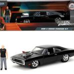 Jada 1/24 Fast & Furious 1970 Dodge Charger Dom Figürü ile Birlikte