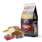 Jada Life 12+3 kg Kuzu Etli ve Pirinçli Yetişkin Köpek Maması