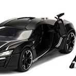 Jada Oyuncak Marvel Kara Panter-Beyaz Motorlar lykan hypersport DÖKÜM Araba, 1: 24 Ölçek Araç & 2.75 \ "Koleksiyonluk Metal heykelcik"
