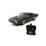 Jada Toys 1:16 Fast & Furious 1970 Kumandalı Dom's Dodge Charger R/t Turbo Araba