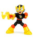 Jada Toys Mega Man 4" Elec Man - 1:12 Ölçekli Aksiyon Figürü, Dalga 2-15 Artikülasyon Noktası, Alternatif Eller ve Baş, Yıldırım Cıvatası Aksesuarı