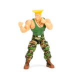 Jada Toys Street Fighter II Guile Aksiyon Figürü 1:12 Ölçek, 15,24 cm Boyunda, Değiştirilebilir Kafalar, Eller ve Aksesuarlar