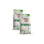 Jadawa 2x10 L Clean Step Less Tracking Aktif Karbonlu Patilere Yapışmayan Topaklanan Doğal Kedi Kumu