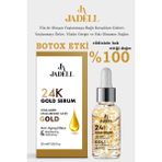 Jadell 24K Altın Yüz ve Göz Çevresi Serumu – Kolajen ve Hyalüronik Asit İçerikli, Nemlendirici ve Aydınlatıcı, Tüm Cilt Tipleri için 30 ml