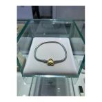 Jadem Gold Kalpli Zirkon Taşlı Paslanmaz Çelik Charm Bileklik