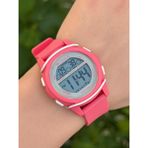 Jaga Dijital Alarm+Kronometre+Işık ve Takvimli 5 Atm Genç Spor Çocuk Kol Saati JG016 - Sarı - Pembe