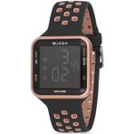 Jaga M1179-4LLX-DS-LB Alarm Kronometre Aydınlatmalı Dijital Genç Kol Saati