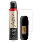 Jagler Black 150 ml Erkek Deodorant + Jagler Black Roll-on 50 ml Erkek Roll-On